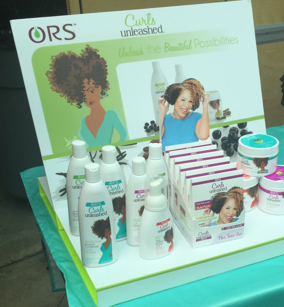 I'm the new face of ORS Curls Unleashed, check out your local beauty supply store.