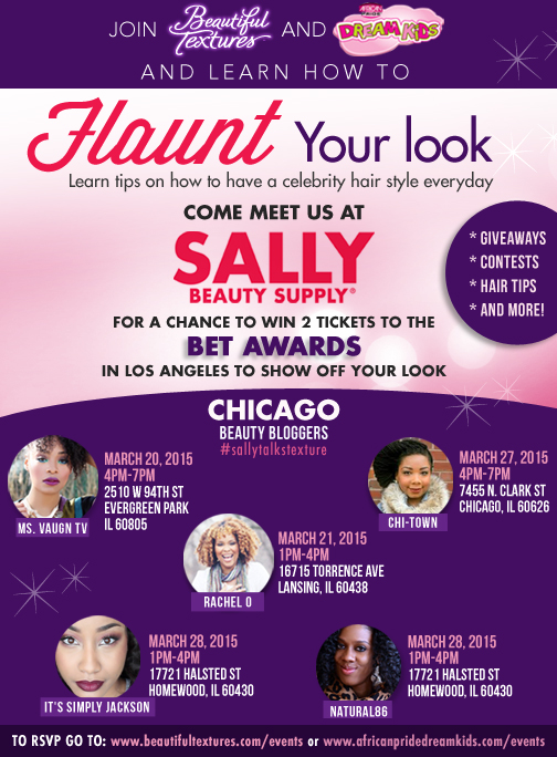 Flaunt Your Look at Sally’s Beauty Supply